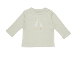 Little Dutch-T-Shirt Long Sleeves Gooses-Olive