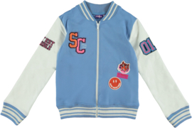 Studio Chill-Meisjes vest Claire- Blauw
