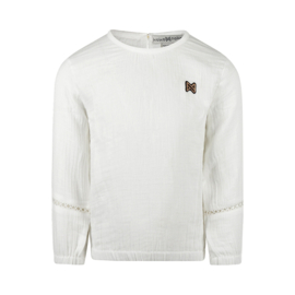 Koko Noko-Meisjes Blouse ls-Off white