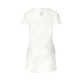 Koko Noko-Meisjes jurk ss-Gebroken wit