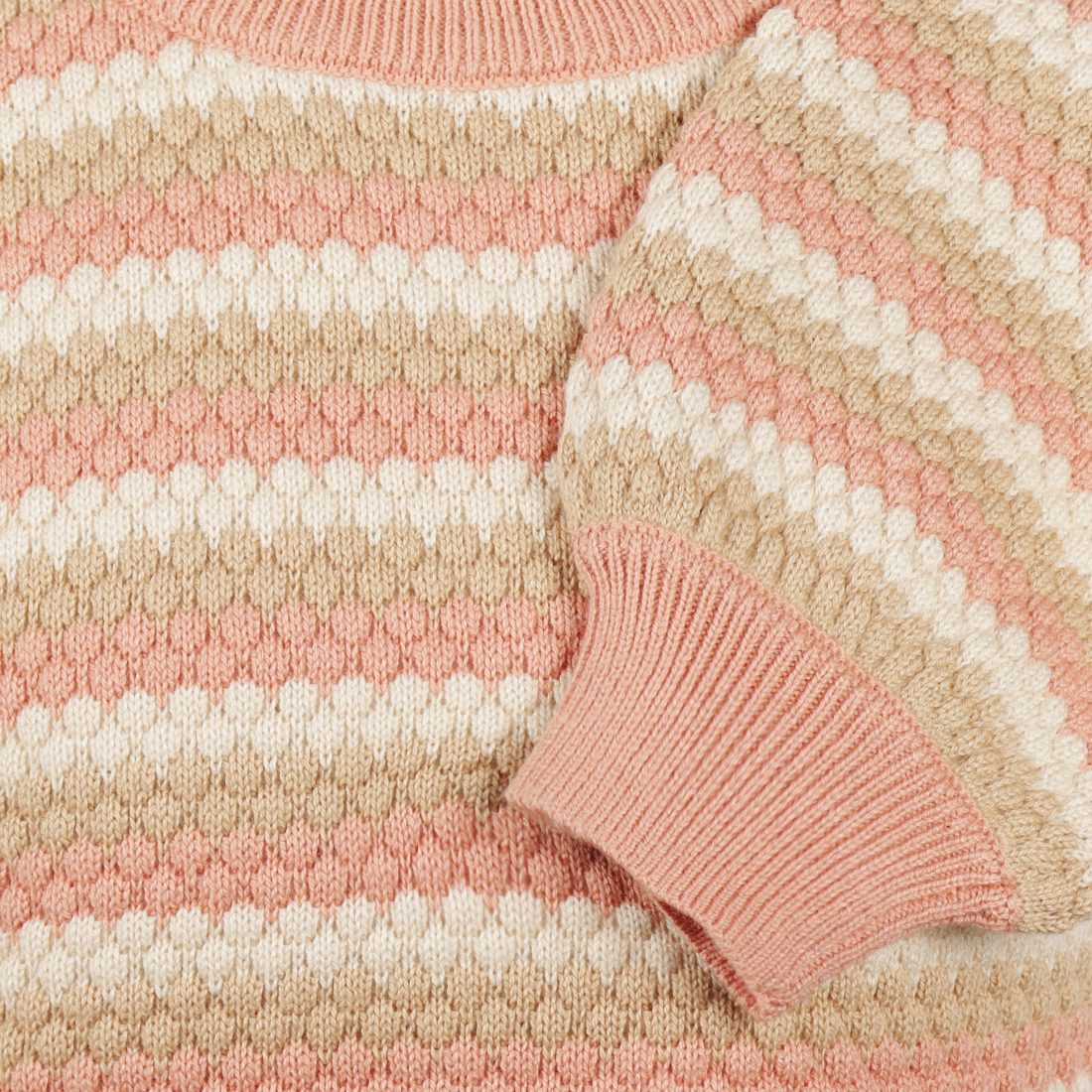 Koko Noko-Meisjes  Sweater met verlaagde schouder-Dusty pink