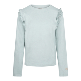 No Way Monday-Meisjes t-shirt ls-Faded groen