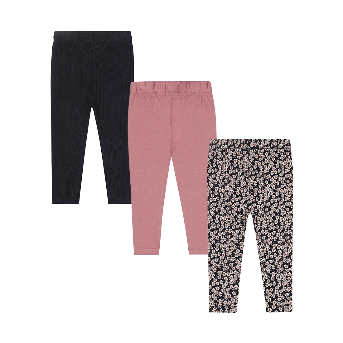 Dirkje-Meisjes legging-3 pack-Navy