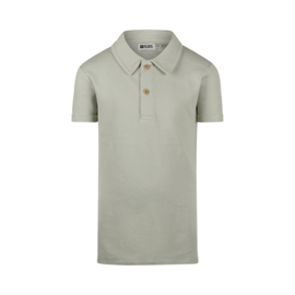 No Way Monday-Jongens Polo ss-Licht vervaagd groen