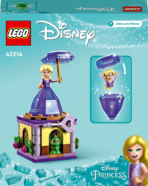 LEGO Disney Princess Draaiende Rapunzel-43214-Multi Color