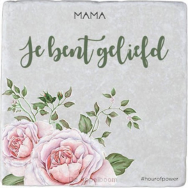 CBC-Tegel Mama  je bent geliefd-Rose