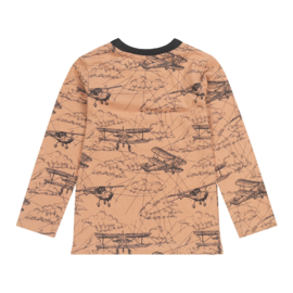 Koko Noko-Jongens T-shirt ls-Camel