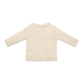 Little Dutch-Meisjes T-shirt lange mouw -Zand