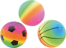 CW-Regenboogbal maat 5 -Multi color
