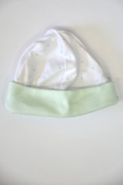 LPC-Unisex Newborn Babymuts Little Stars-mint