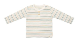 Little Dutch - T-shirt lange mouw -Multi streep