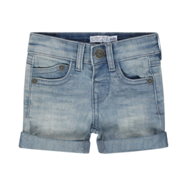 Dirkje-Jongens jeans broek-kort-Jeans blauw