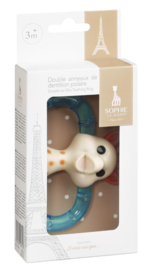 Sophie de giraf dubbele koelbijtring in wit geschenkdoosje-White