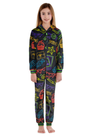 4President-Onesie  kind Jalissa-Party aop-meerdere kleuren