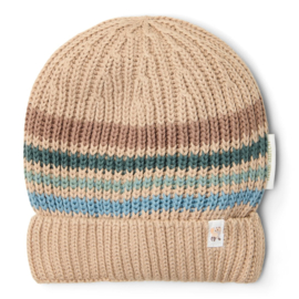 Little Dutch-Jongens gebreide muts-Taupe