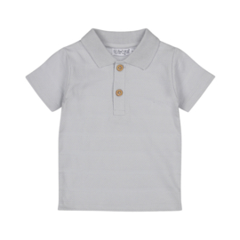 Dirkje-Jongens Polo Korte Mouw- Licht Blauw