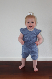 Blue Seven-Meisjes jumpsuit- Blauw