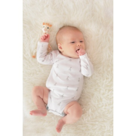 Sophie de giraf overslag romper-Wit