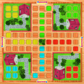 Buurman & Buurman Spelen een spelletje- Brown