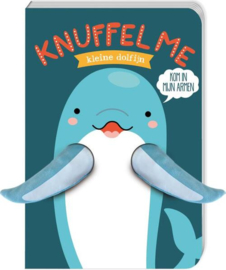 Image Books-Knuffel me - Kleine Dolfijn- Blauw