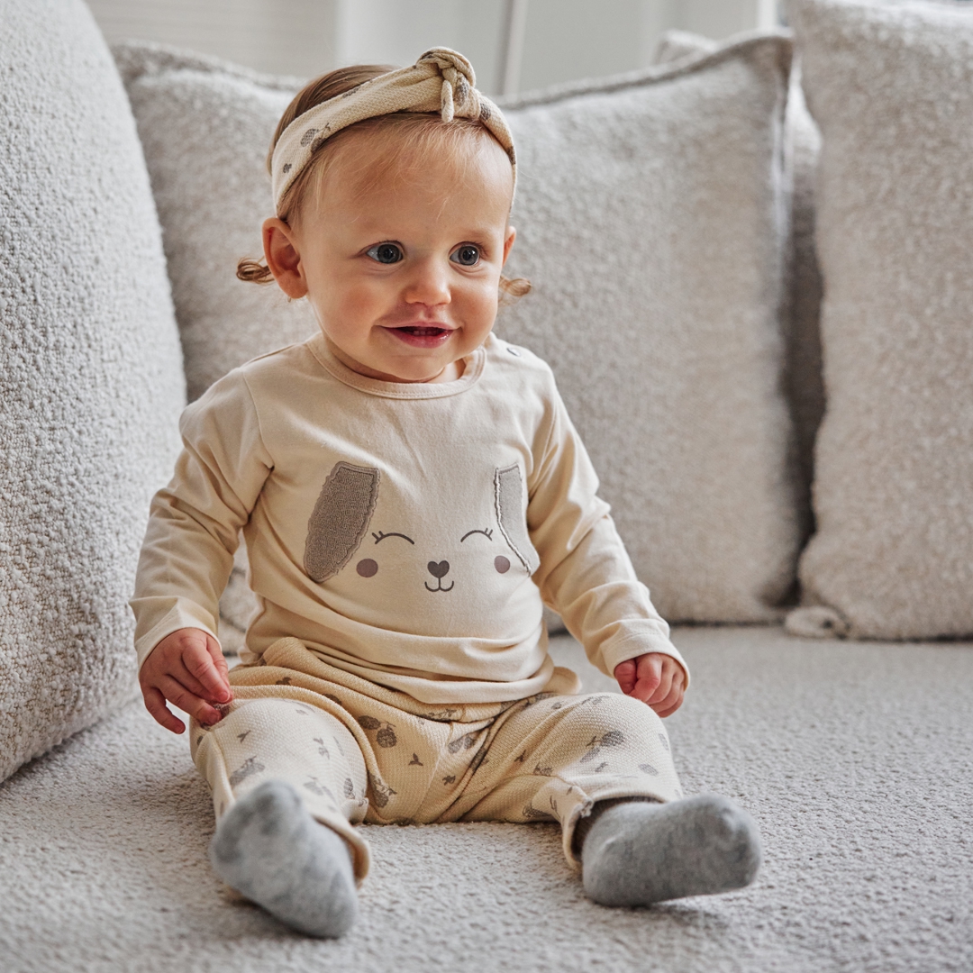 Dirkje-Meisjes T-shirt ls-Off white