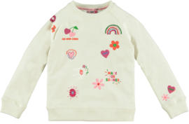 O'Chill-Meisjes Sweater Rachel-Wit