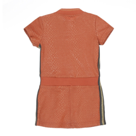 Koko Noko-Girls Dress ss -Rusty brown