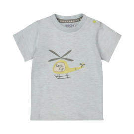 Dirkje-Jongens T-shirt Korte mouw- Licht Blauw