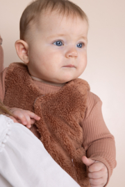 Petite Maison- Kato Fluffy gilette vest-Caramel