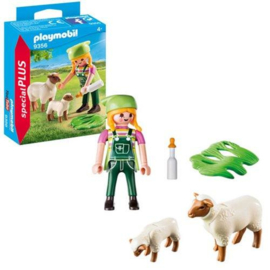 Playmobil Special Plus Schapenhoedster- 9356-Multi Color