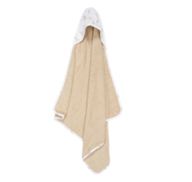 Little Dutch-Hooded Towel Baby Bunny-Beige