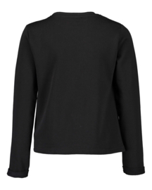 Blue Seven-Meisjes sweater - Zwart
