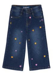 4President-Meisjes Broek Britta Jeans-Blue