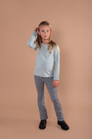 LoFff-meisjes Shirt Longsleeve Onika-Jade-Aqua blauw