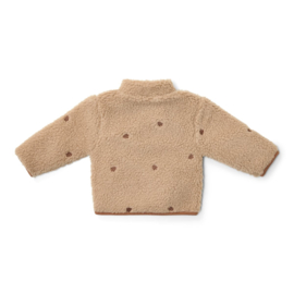 Little Dutch -Jongens Teddy vest-Taupe