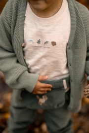 Little Dutch-Jongens t-shirt lange mouw- Zand melee
