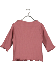 Blue Seven-Baby Meisjes shirt-Aubergine
