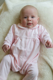 Klein Baby-1 pce babypakje zonder voetjes-Roze