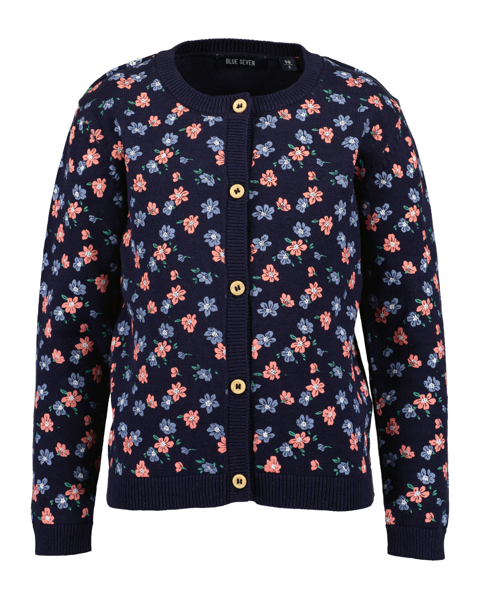 Blue Seven -Meisjes Vest-Night blue
