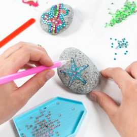 Totum Creativity Rock Starfish Diamond Paint-multicolor