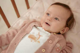 Little Dutch - Gebreid vestje- Fairy Pink