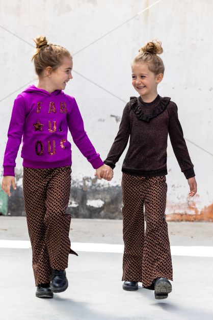 O Chill Meisjes broek Rosa Bruin O Chill Artistique Ieds