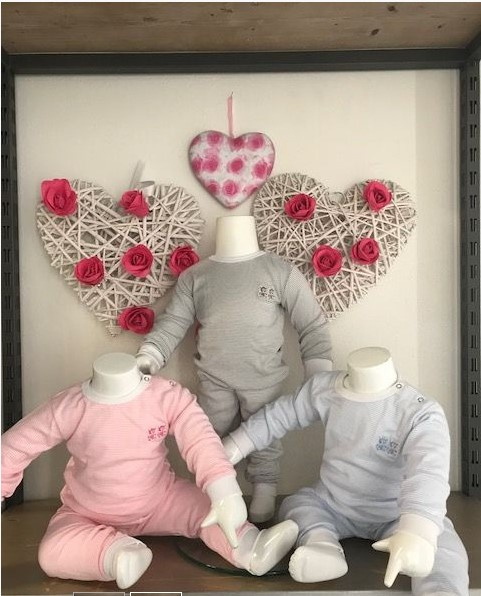 stimuleren Hoe dan ook JEP Beeren pyjama roze streepje met borduur-Rose (Maat (40 t/m 176): 62) | LPC  | Artistique-Ieds