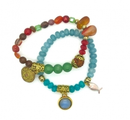 Fairytale beach bracelets | Ibiza Armbanden set