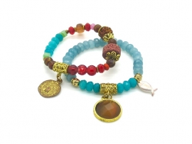 Fairytale beach bracelets | Ibiza Armbanden set