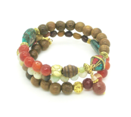 I am Passion Chakra armband  | Gipsy Ibiza Armband