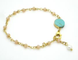 Gemstone bracelet | Gipsy Ibiza Armband