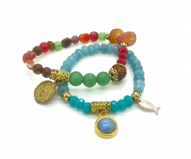 Fairytale beach bracelets | Ibiza Armbanden set