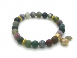 Handgemaakte  armband Agate  | Gipsy Ibiza Armband
