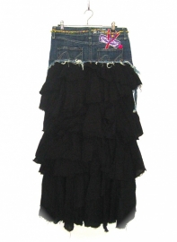 Ibiza jeans rok |  mt 36 / 38